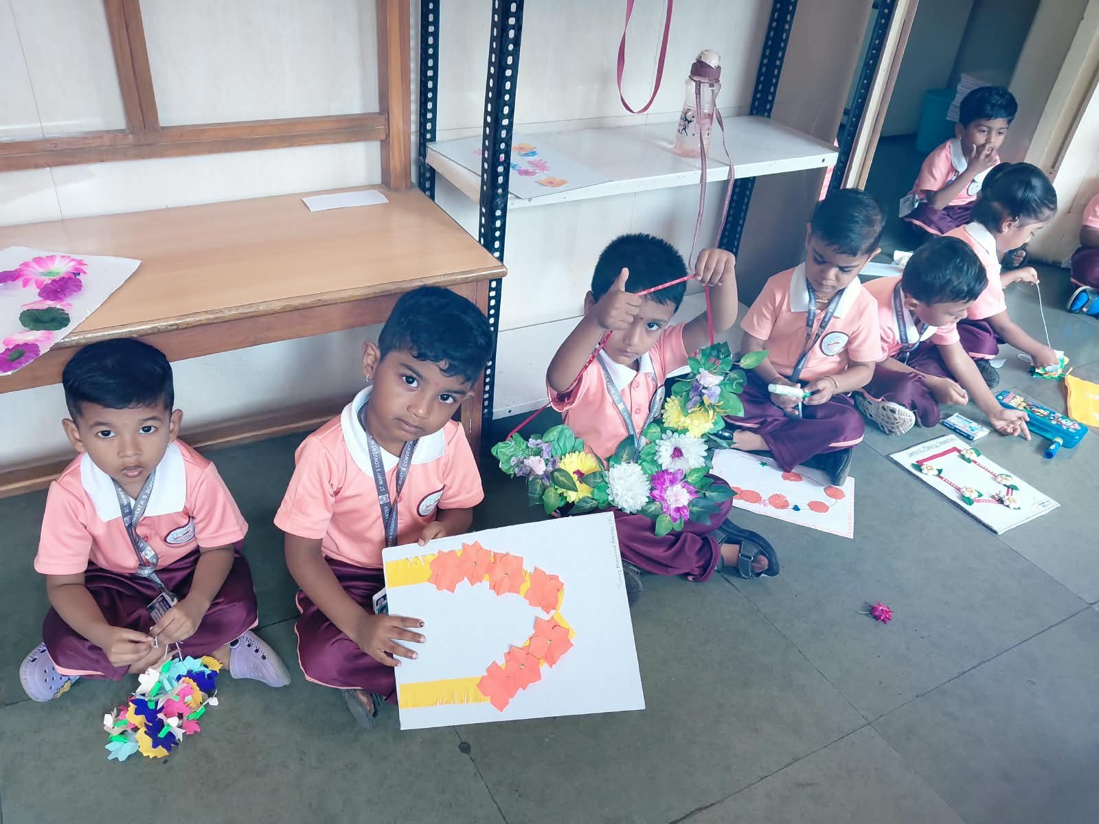 Garland Making Activity – Nursery A & B