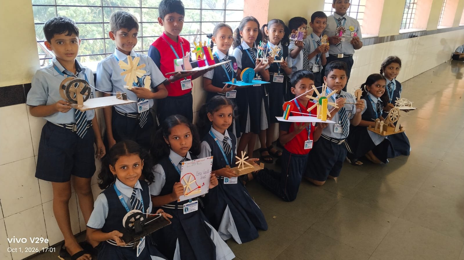 Class IV – Charkha Making Activity