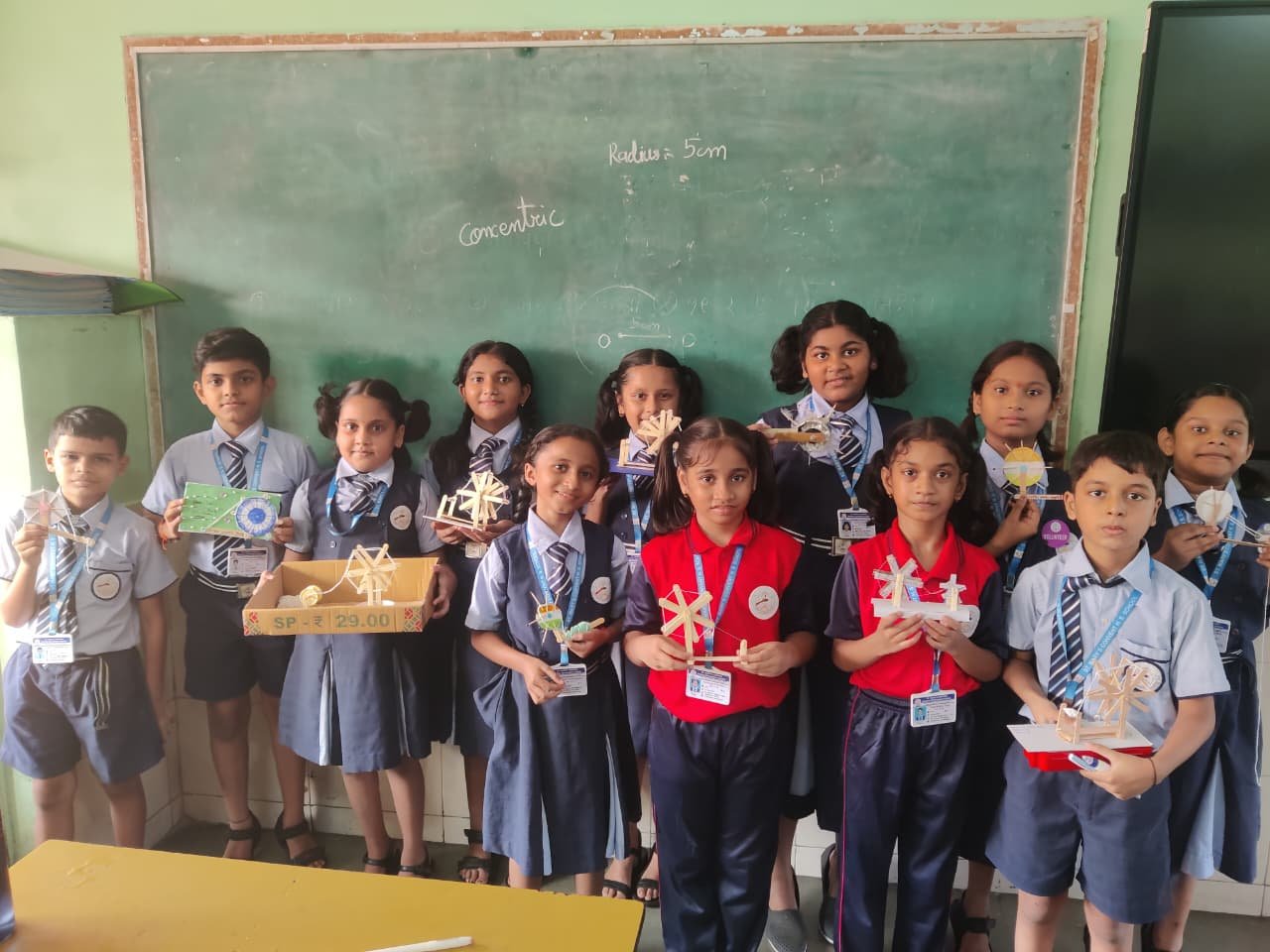 Class IV – Charkha Making Activity